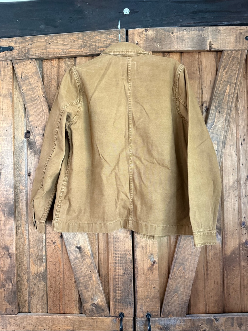 Madewell women’s Brown Canvas Work Jacket - Picture 4 of 6
